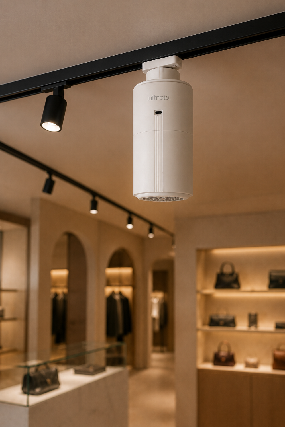 Luftnote Weiß — Lichtschiene