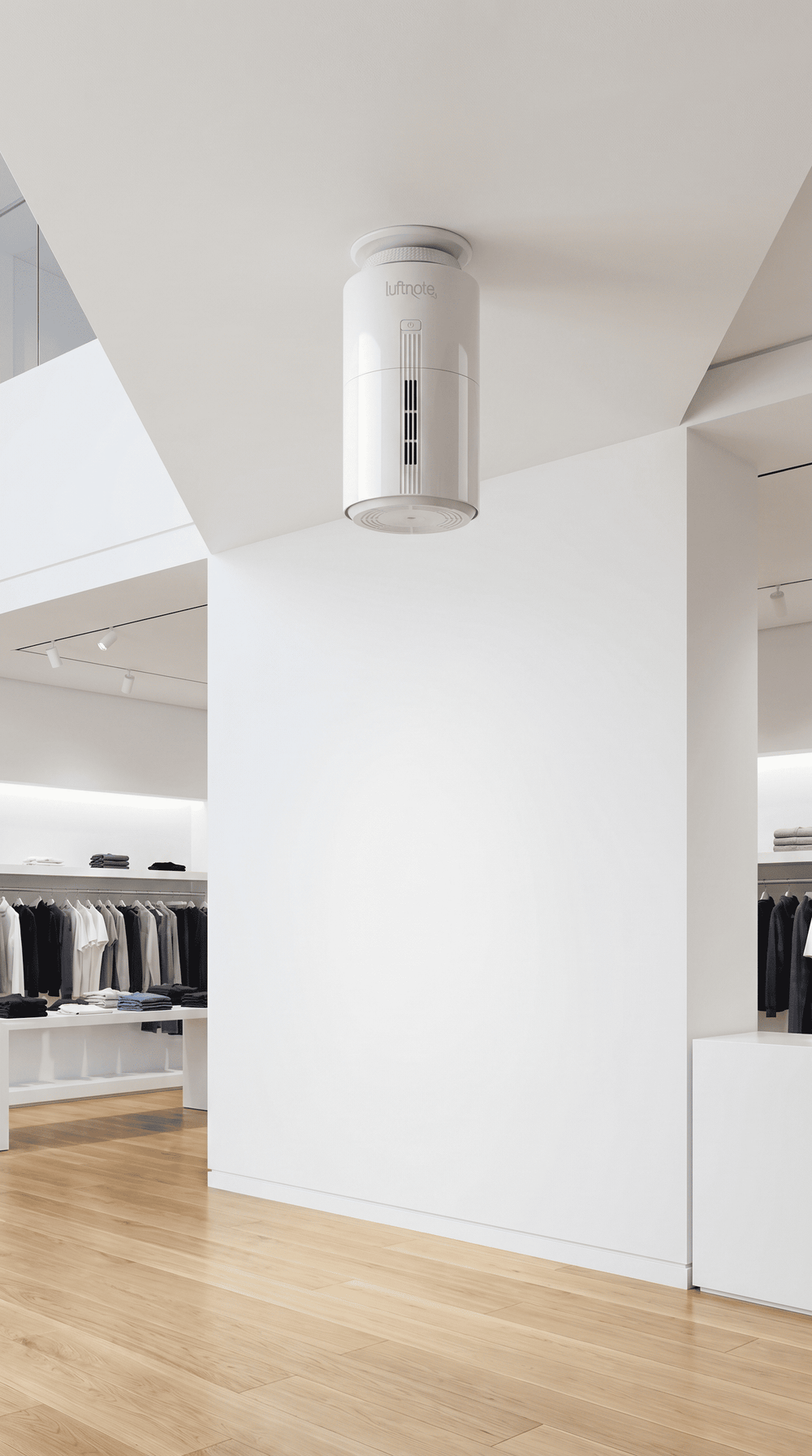Luftnote Weiß — Decke